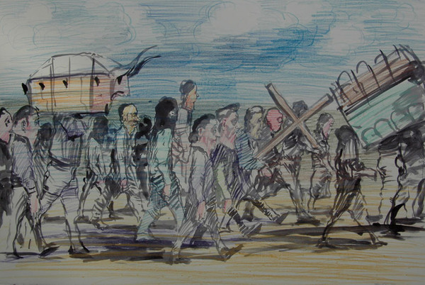 Prozessionszug in Lateinamerika