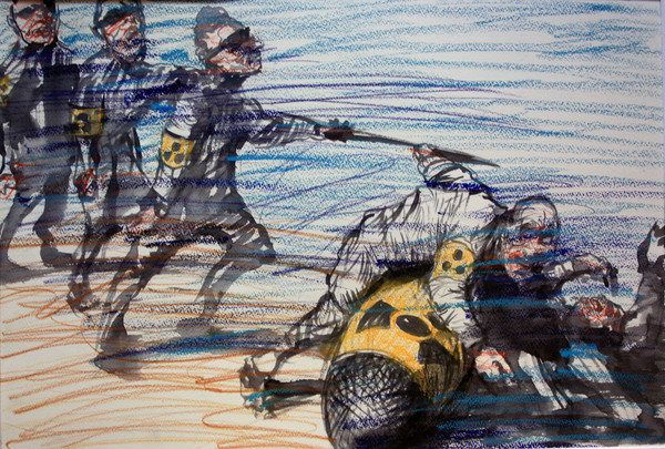 Gleichniss der Blinden (nach Breugel)